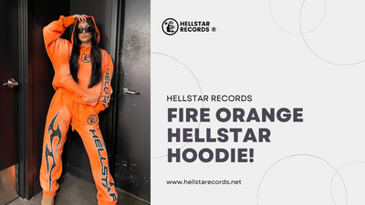 The Orange Hellstar Hoodie Streetwear Essential