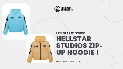 Elevate Your Streetwear Game with the Hellstar Studios Zip-Up Hoodie