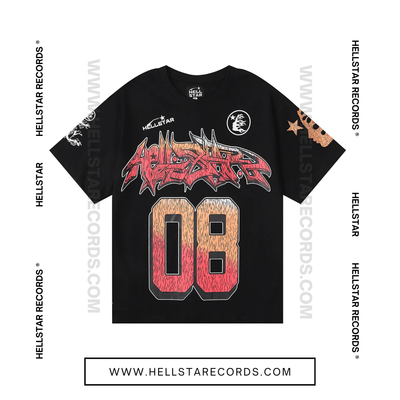 Hellstar Capsule 08  PGP Casual Printed T-Shirt