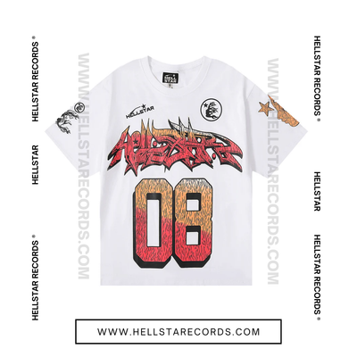 Hellstar Capsule 08  PGP Casual Printed T-Shirt